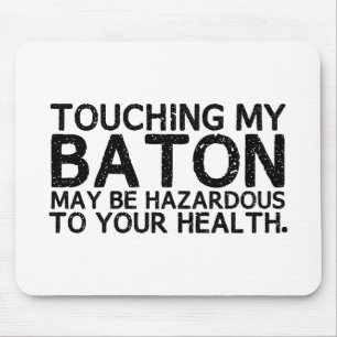 Baton Hazard Mouse Pad