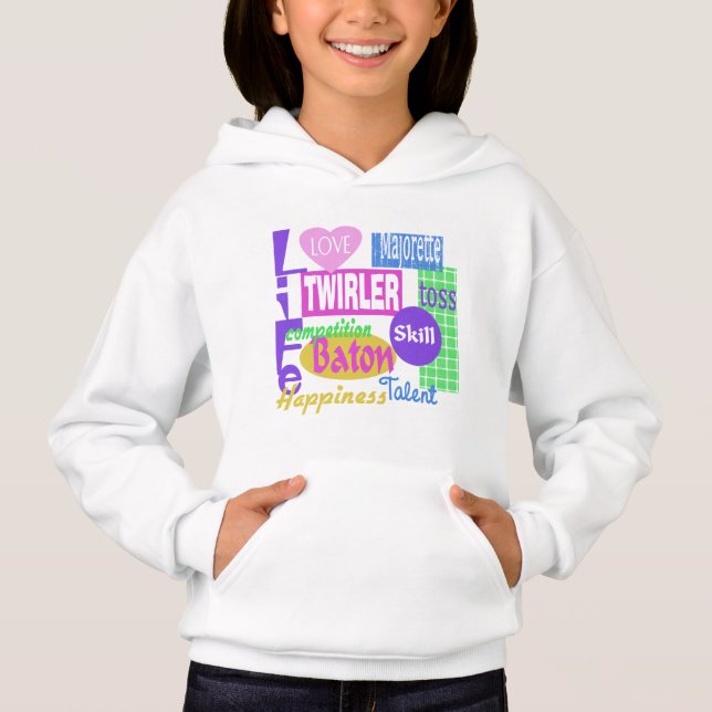 Baton Life Hoodie (Front)