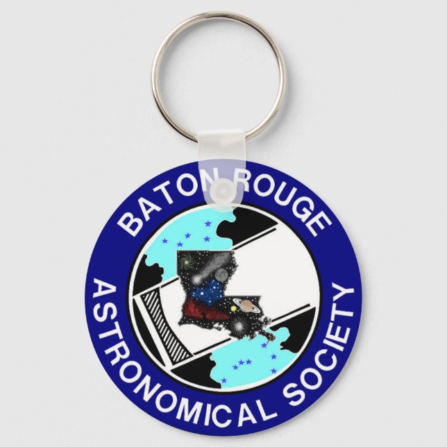 Baton Rouge Astronomical Society Keychain (Front)