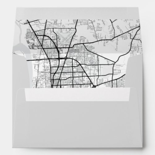 Baton Rouge City Map Envelope