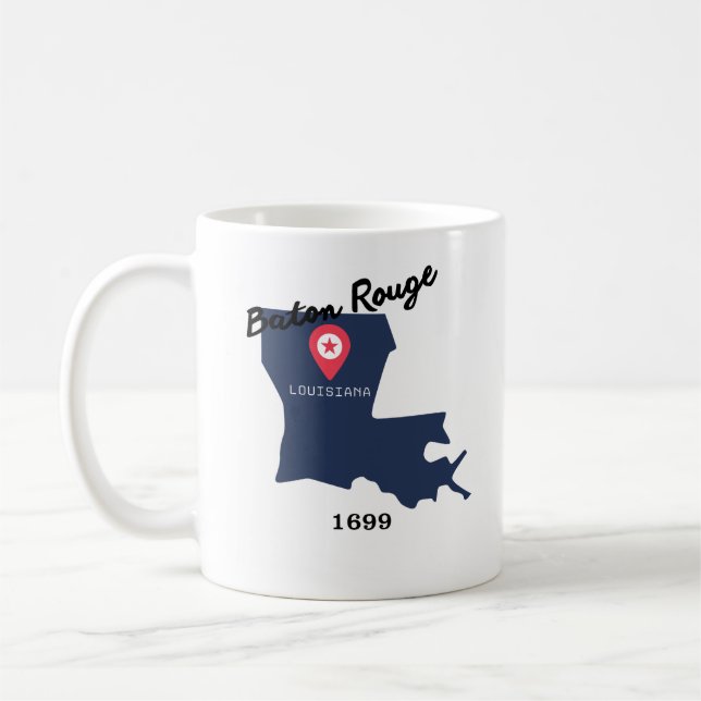 Baton Rouge coffee mug  (Left)