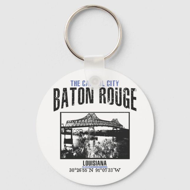 Baton Rouge Keychain (Front)