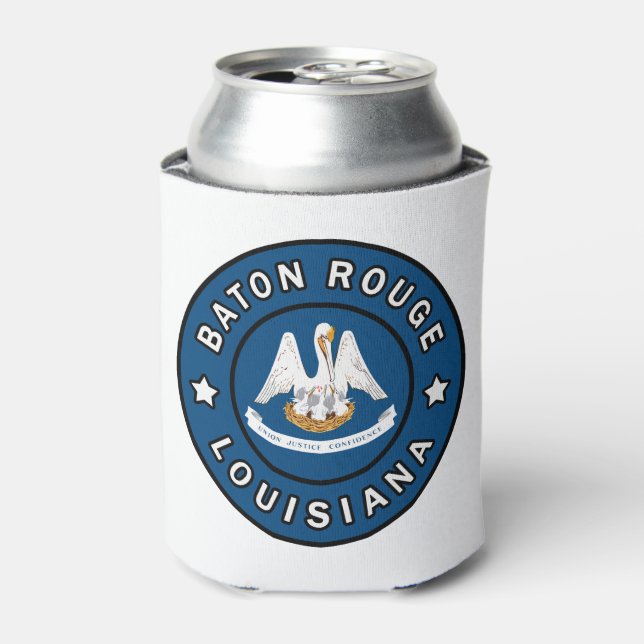 Baton Rouge Louisiana Can Cooler (Can Front)