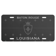 Baton Rouge Louisiana Coat Of Arms Fleur De Lis