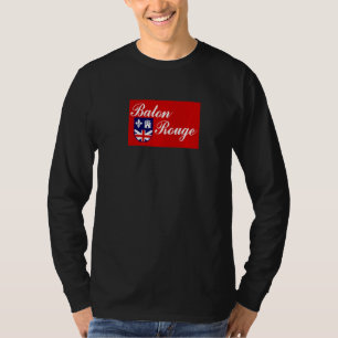 Baton Rouge Louisiana Flag   T-Shirt
