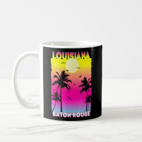 Baton Rouge Louisiana La Summer Vintage Sunset  Coffee Mug