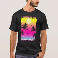  Baton Rouge Louisiana LA Vintage Sports Design Black