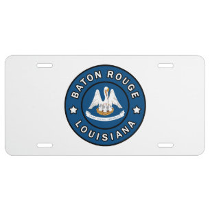 Baton Rouge Louisiana License Plate