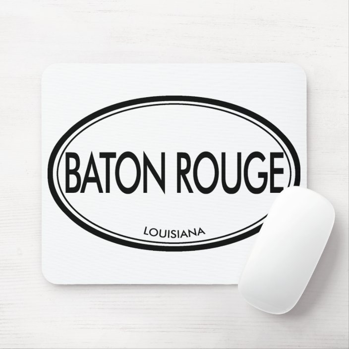 Baton Rouge, Louisiana Mouse Pad