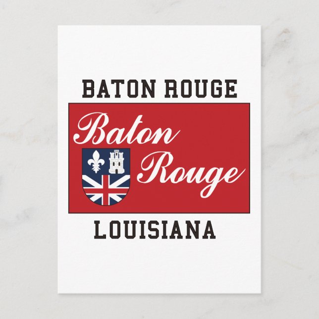 Baton Rouge Louisiana Postcard (Front)