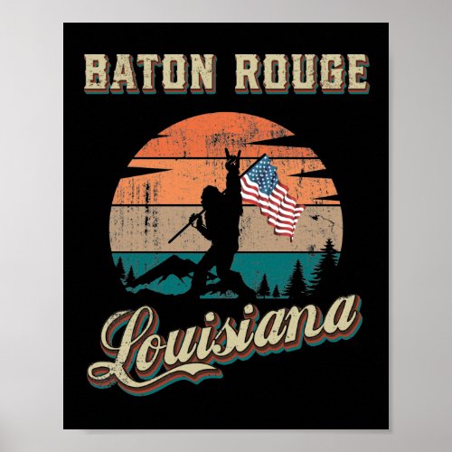Baton Rouge Louisiana Poster