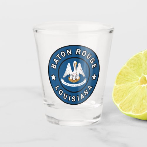 Baton Rouge Louisiana Shot Glass