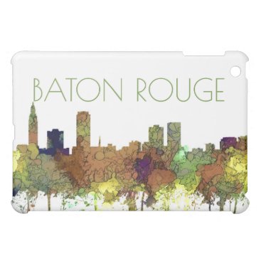 Baton Rouge Louisiana Skyline Safari Buff iPad Mini Case Baton Rouge Louisiana Skyline Safari Buff iPad Mini Case