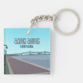 Louisiana Sunset Keychain