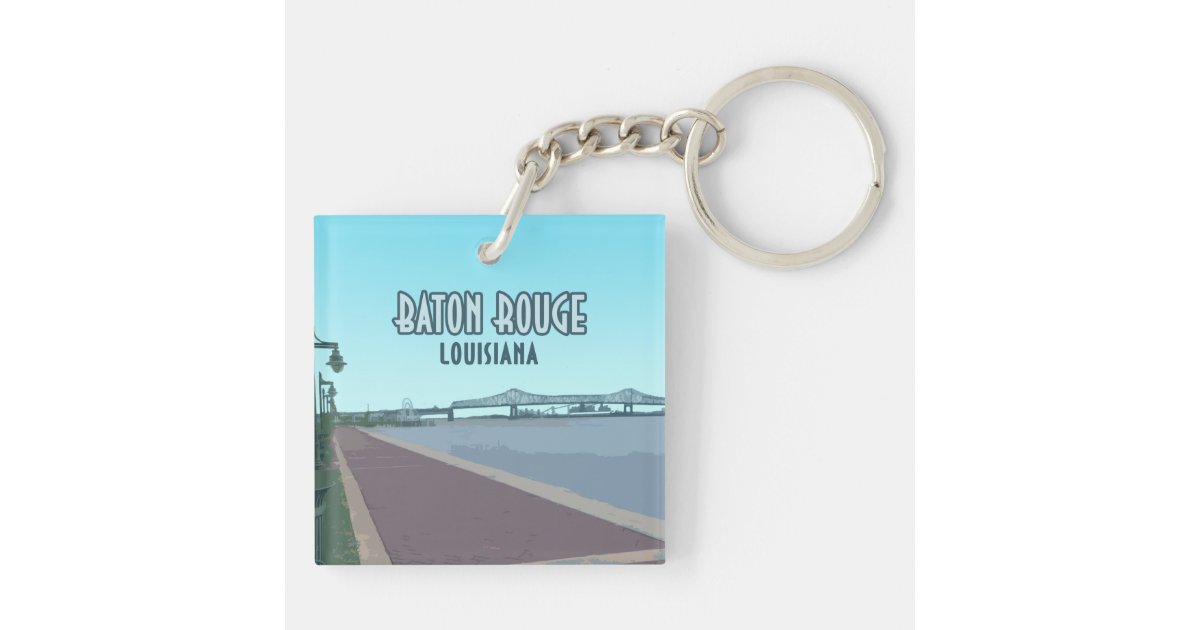 Louisiana Keychain | Zazzle