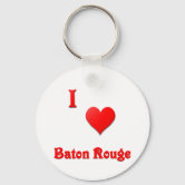 Baton Rouge Mississippi River Louisiana Keychain