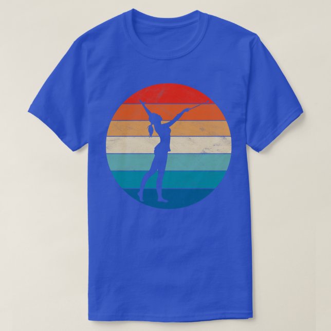 Baton Twirling T-Shirt (Design Front)