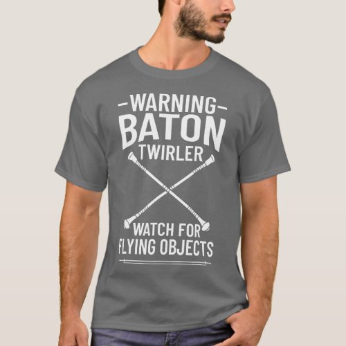 Baton wirling Majorette Dance wirler Beginner   7  T_Shirt