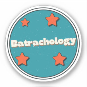 Batrachology Sticker