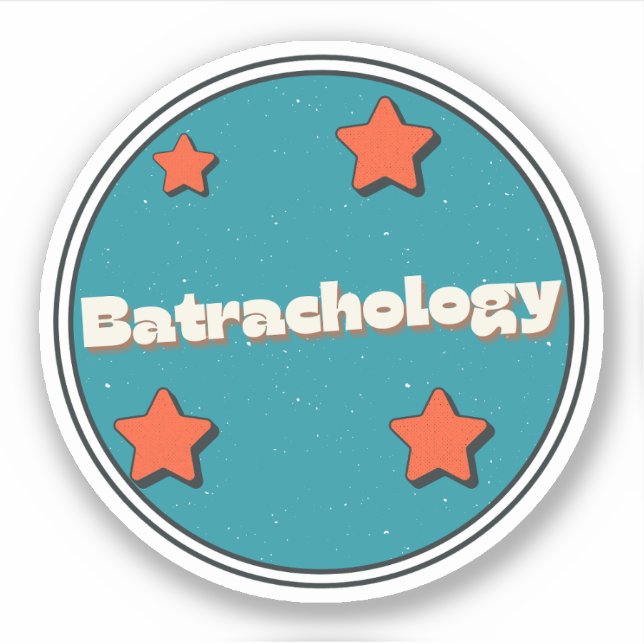 Batrachology Sticker (Front)