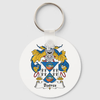 Batres Family Crest Keychain