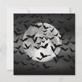 Bats And A Full Moon Invitation