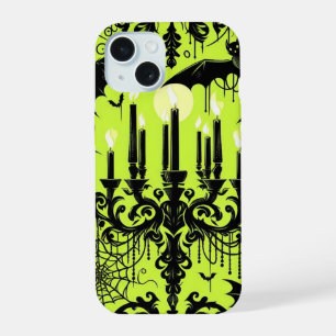 Bats and Candles iPhone 15 Case