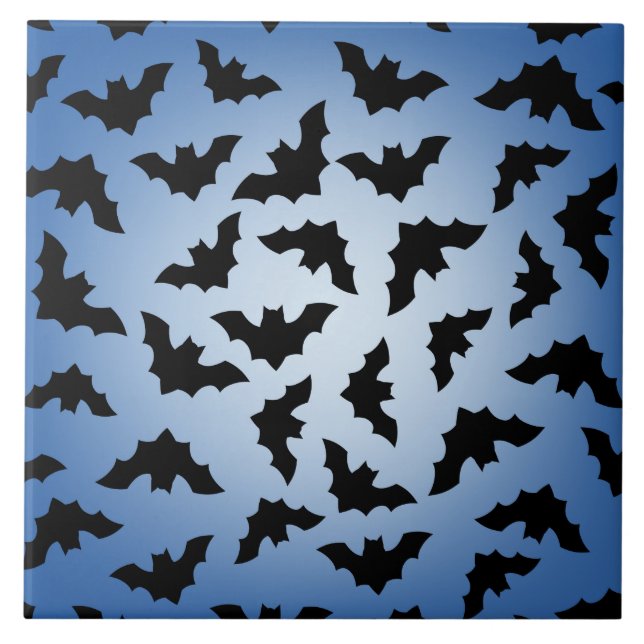 Bats Ceramic Tile (Front)