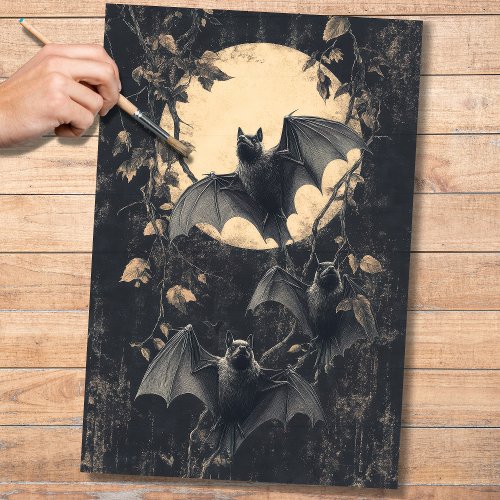 Bats Decoupage Paper