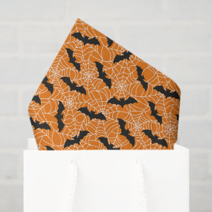 Bats Decoupage Tissue Paper, Halloween Paper