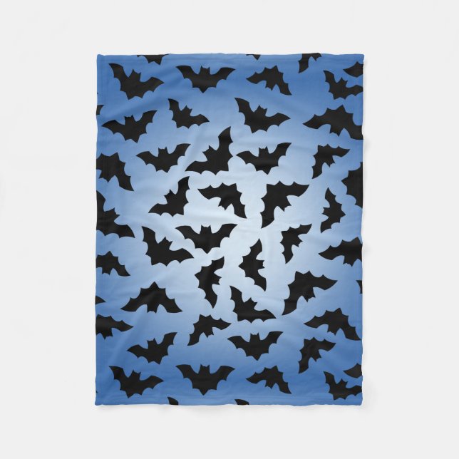 Bats Fleece Blanket (Front)