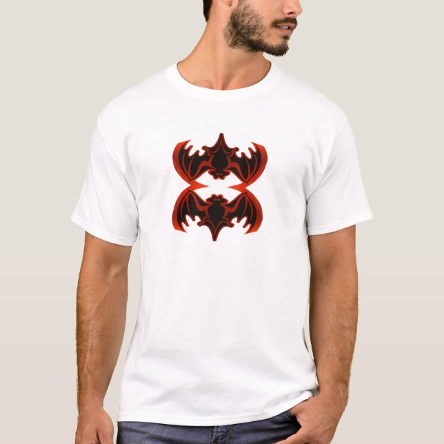 Bats Good Fortune The MUSEUM Zazzle Gifts T-Shirt (Front)