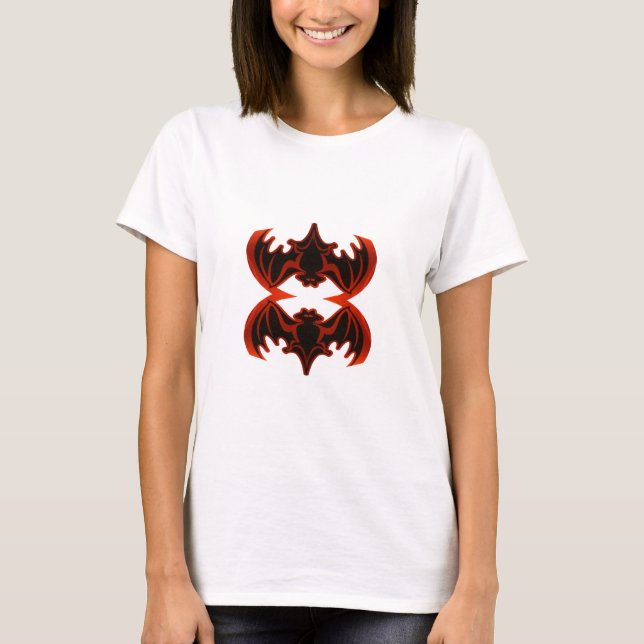 Bats Good Fortune The MUSEUM Zazzle Gifts T-Shirt (Front)