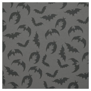Bats Gothic Halloween Fabric