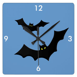 Bat Wall Clocks | Zazzle