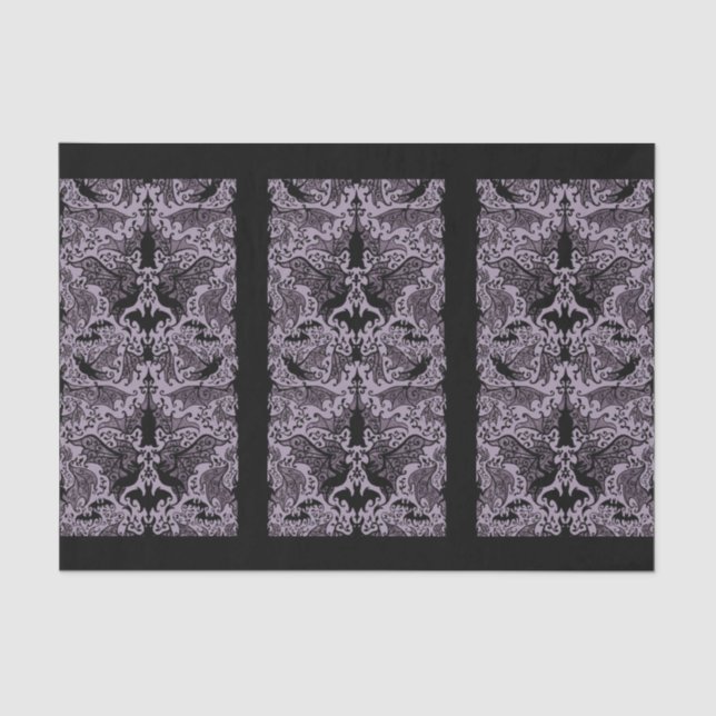 Bats In The Belfry Tissue Paper (Front)