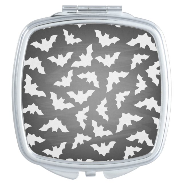 Bats Mirror For Makeup (Front)