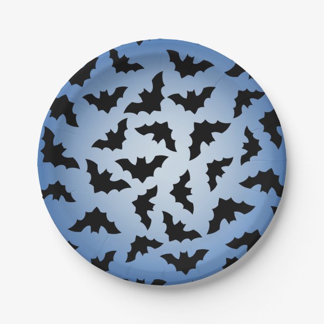 Bats Paper Plates (Front)