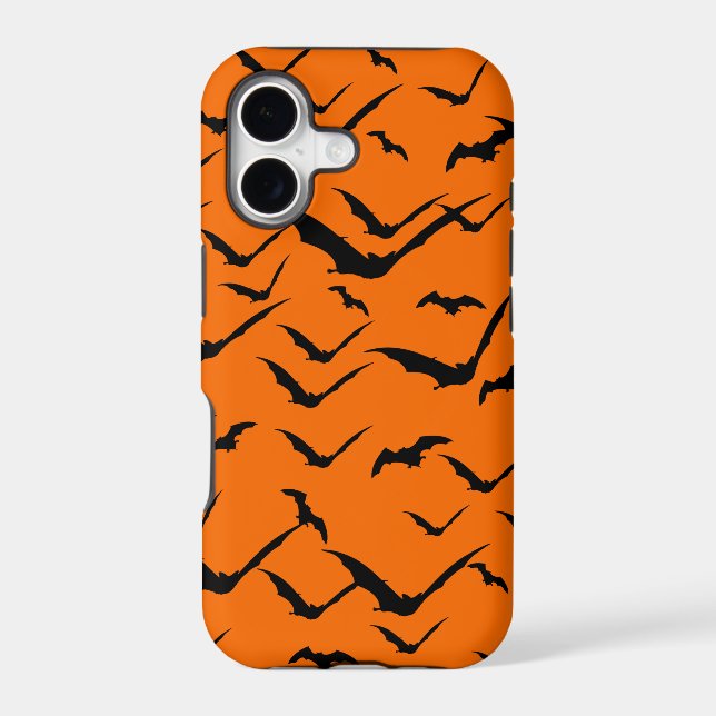 BATS PATTERN HALLOWEEN SEAMLESS  Case-Mate iPhone CASE (Back)