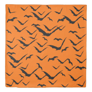BATS PATTERN HALLOWEEN SEAMLESS DUVET COVER