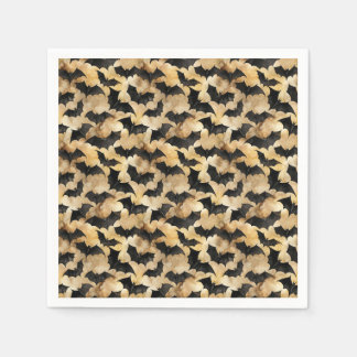 Bats pattern napkins