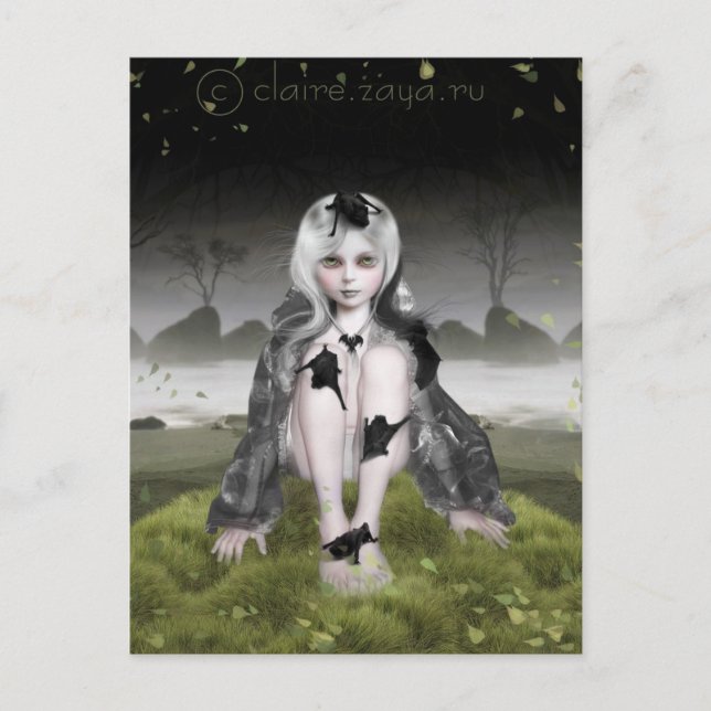 Bats Postcard (Front)