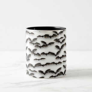 bats Two-Tone coffee mug