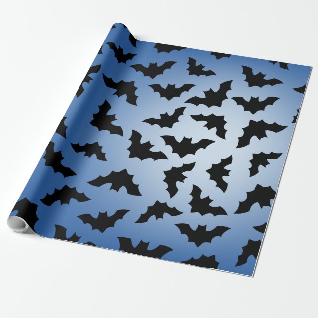 Bats Wrapping Paper (Unrolled)