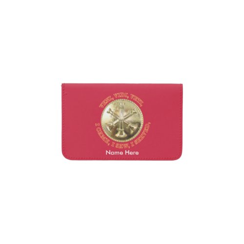 Battalion Chief 3 Bugle Business Card Holder