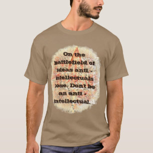 Battelfield of Ideas text & arrow T-Shirt