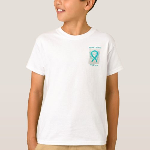 Batten Disease Awareness Ribbon Angel Custom Tee