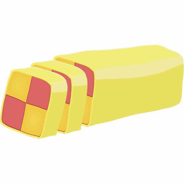 Battenberg cake cutout (Front)