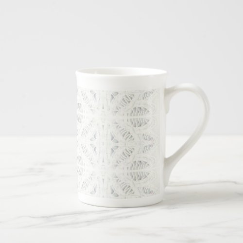 BATTENBURG LACE Bone China Mug