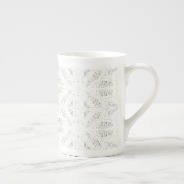 BATTENBURG LACE Bone China Mug (Right)